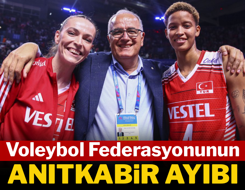 Voleybol Federasyonunun Anıtkabir ayıbı