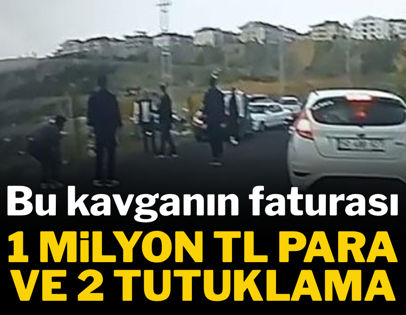 Bu kavganın faturası 1 milyon 80 bin TL