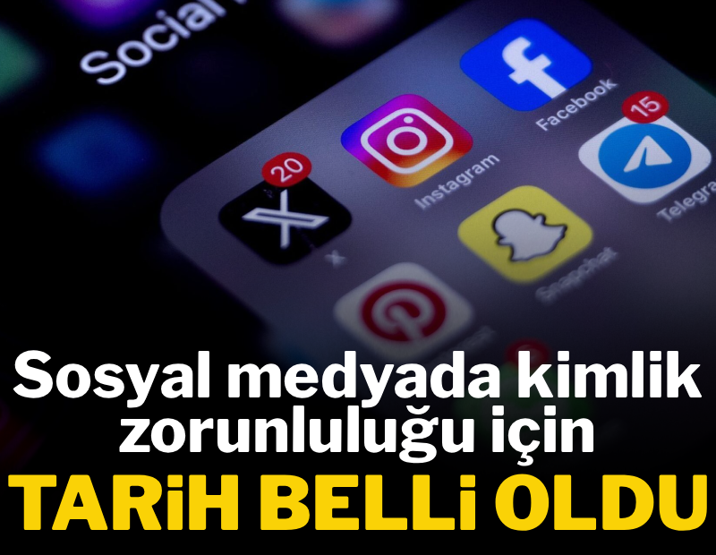 Sosyal medyada kimlik zorunluluğu için tarih belli oldu
