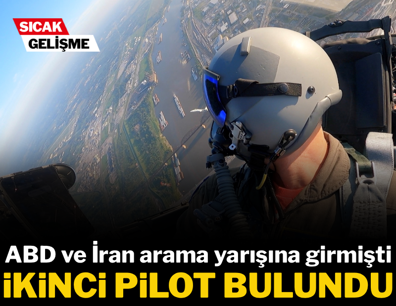 ABD ve İran arama yarışına girmişti: İkinci pilot bulundu