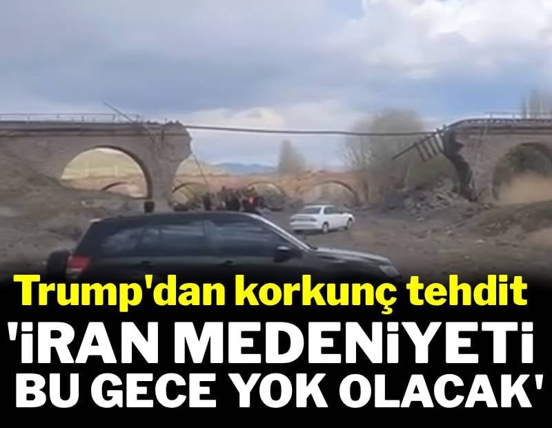 Trump: 'İran medeniyeti bu gece yok olacak'