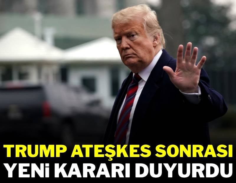Trump: İran'a silah satana ek vergi uygulanacak
