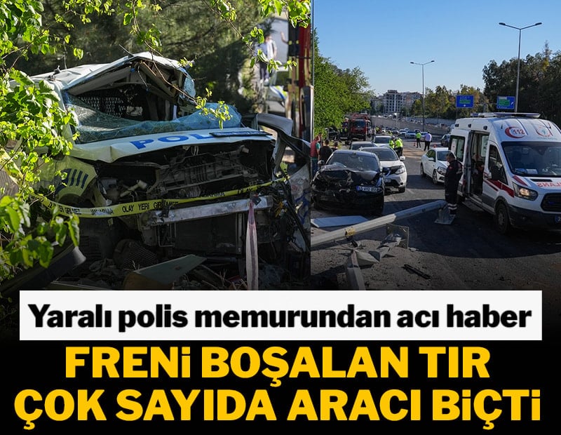 Freni boşalan TIR çok sayıda aracı biçti... Ölü ve yaralılar var
