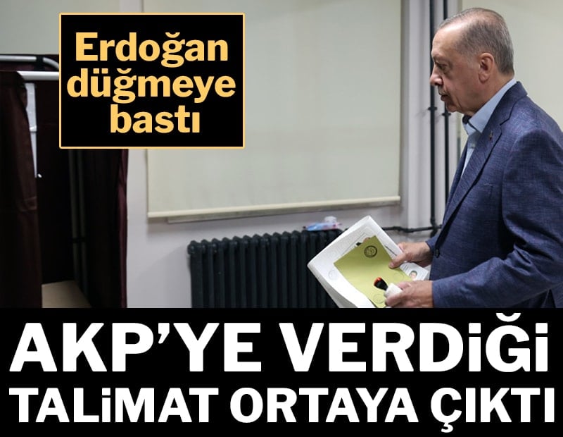 Erdoğan düğmeye bastı: Erken seçim için tarih belli oldu