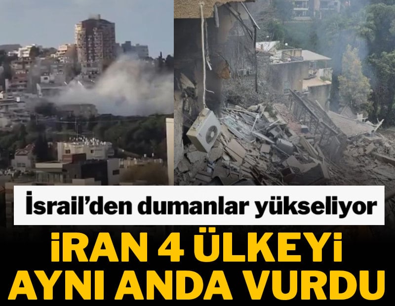 İran İsrail ve ABD'nin bölgedeki petrol rafinelerini hedef aldı