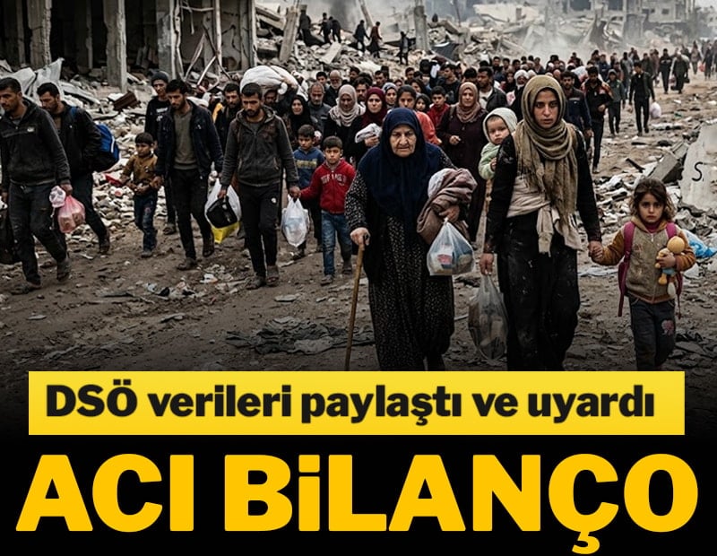 DSÖ yayınladı: İşte Orta Doğu'daki savaşın acı bilançosu
