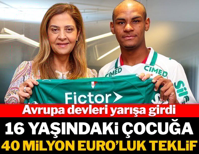 16 yaşındaki genç yıldıza 40 milyon euro ödemek için sıraya girdiler