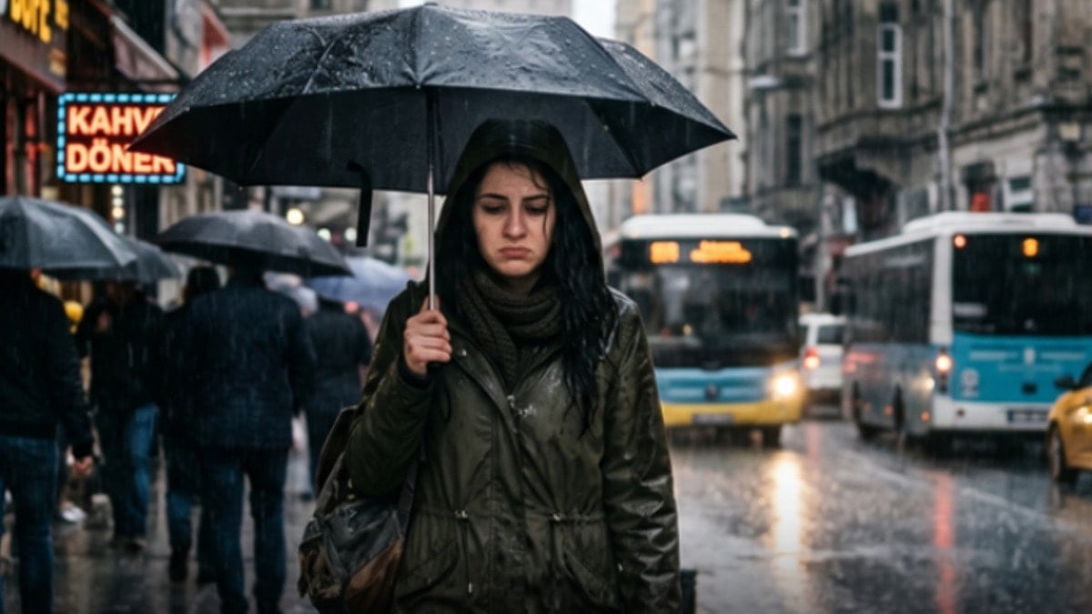 Bahar havası bekleyen İstanbullulara sağanak sürprizi! Harita baştan aşağıya değişti