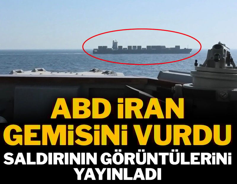 Hürmüz’de gerilim! ABD donanması İran gemisini vurdu