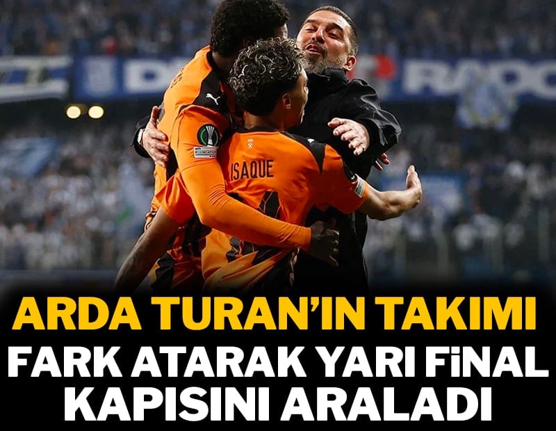 Arda Turan'ın Shakhtar'ı yarı final kapısını araladı