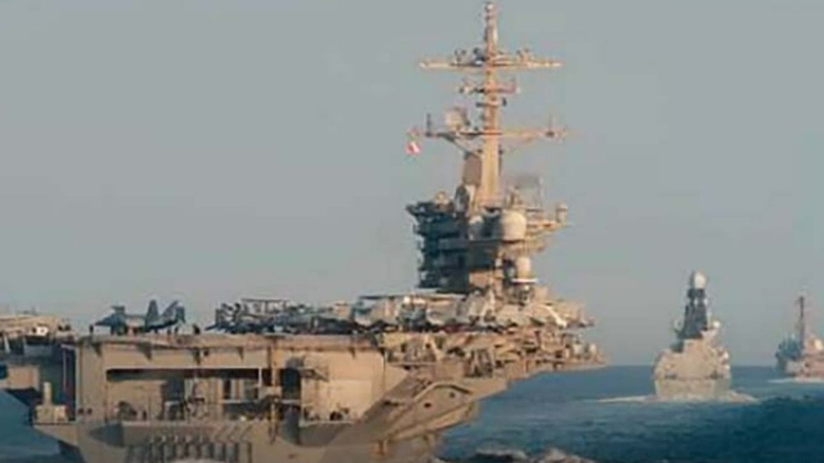 ABD basını duyurdu: Hürmüz’e 15'ten fazla savaş gemisi gönderildi