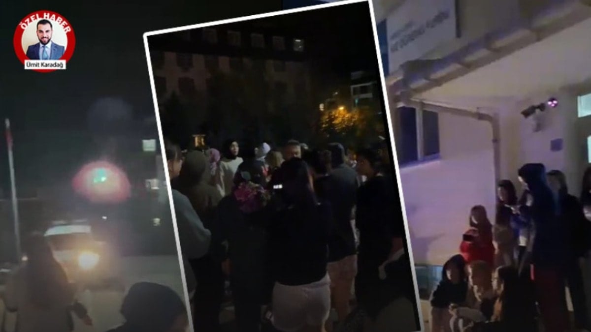 Kız öğrenci yurdunda gece yarısı erkek paniği! Kenti ayağa kaldıran olay
