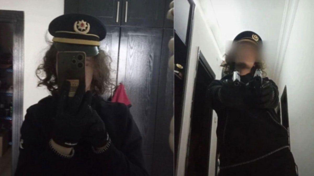 Kahramanmaraş'taki okul saldırganına ait şok görüntüler ortaya çıktı