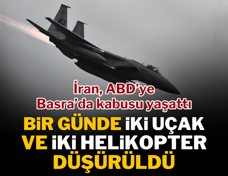 ABD'ye peş peşe darbeler! İkinci uçak Hürmüz'de düştü