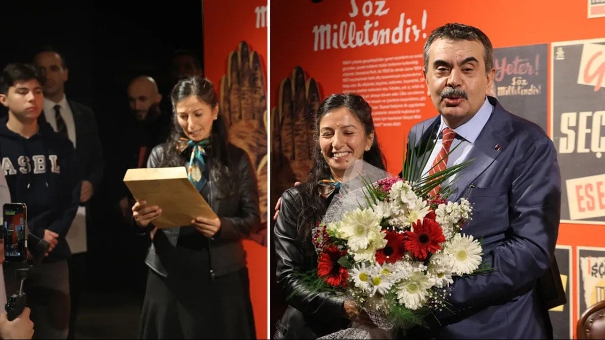 Bakan Tekin'in sarı zarfı öğretmenin yüreğini ağzına getirdi