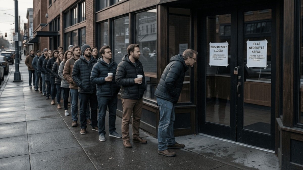 Her sabah önünde uzun kuyruklar oluyordu: Bir gecede iflas etti