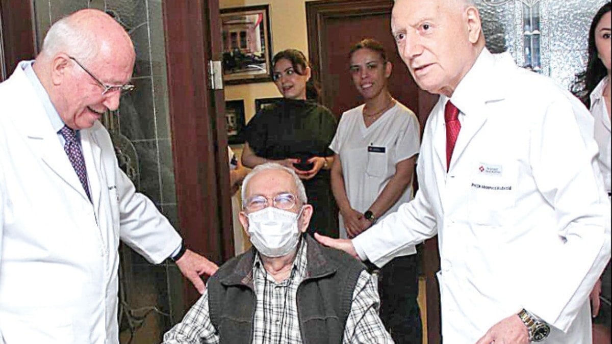 Sigarayı bırakması şartıyla Emin abi taburcu oldu