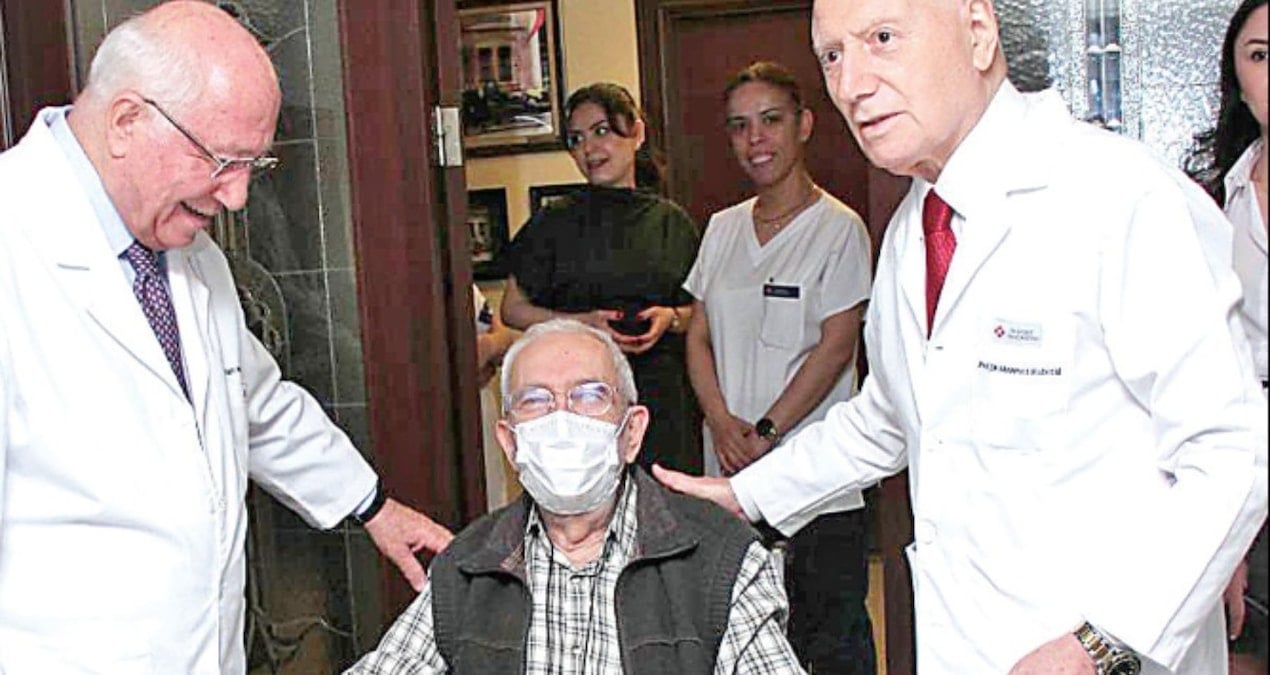 Sigarayı bırakması şartıyla Emin abi taburcu oldu