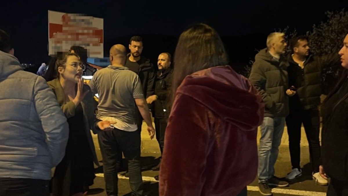 Alkollü sürücüye vatandaşlardan meydan dayağı