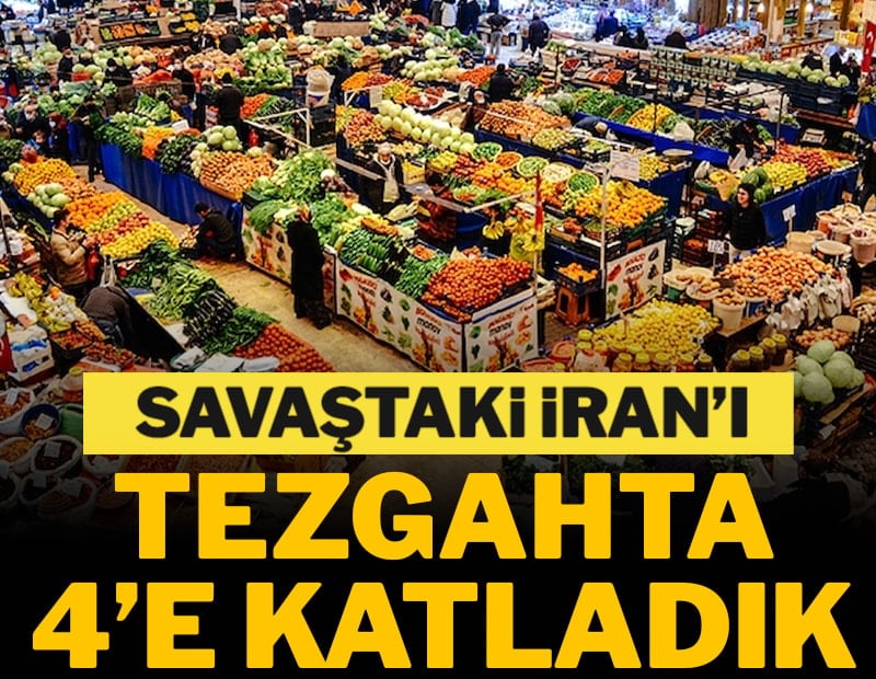 Savaştaki İran'ı tezgahta 4'e katladık