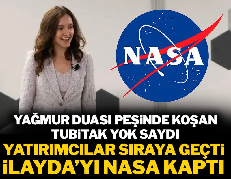 Yatırımcıların sıraya geçtiği yetenekli Türk İlayda'yı NASA kaptı