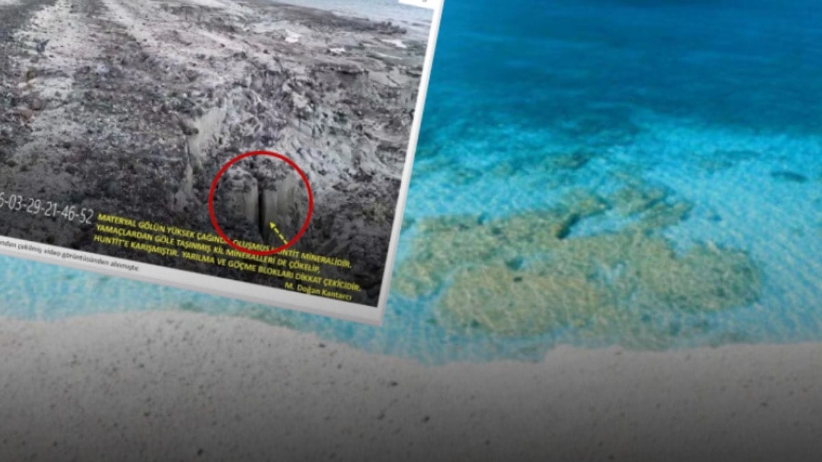 Yüzyıllara meydan okuyan Salda, son 10 yıla dayanamadı! İnsan boyunda yarıklar oluştu