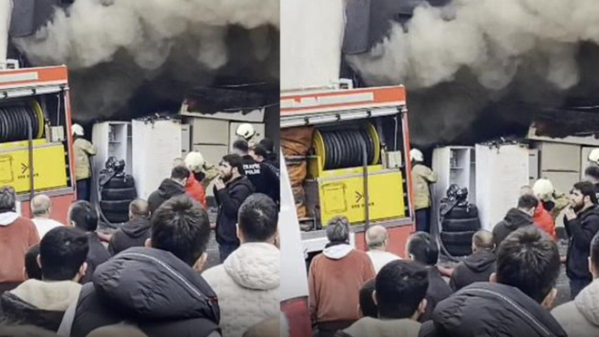 Alevlerin yuttuğu dükkanda can pazarı: Ölümden duvarı delerek kaçtılar