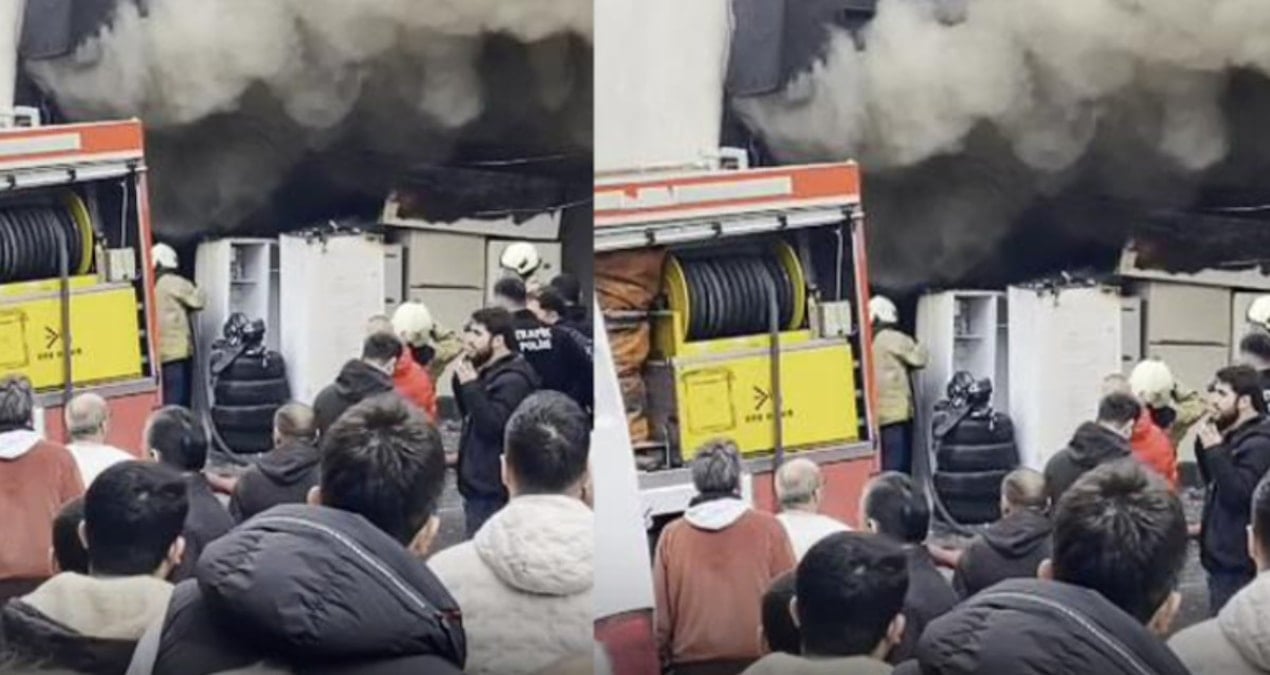 Alevlerin yuttuğu dükkanda can pazarı: Ölümden duvarı delerek kaçtılar