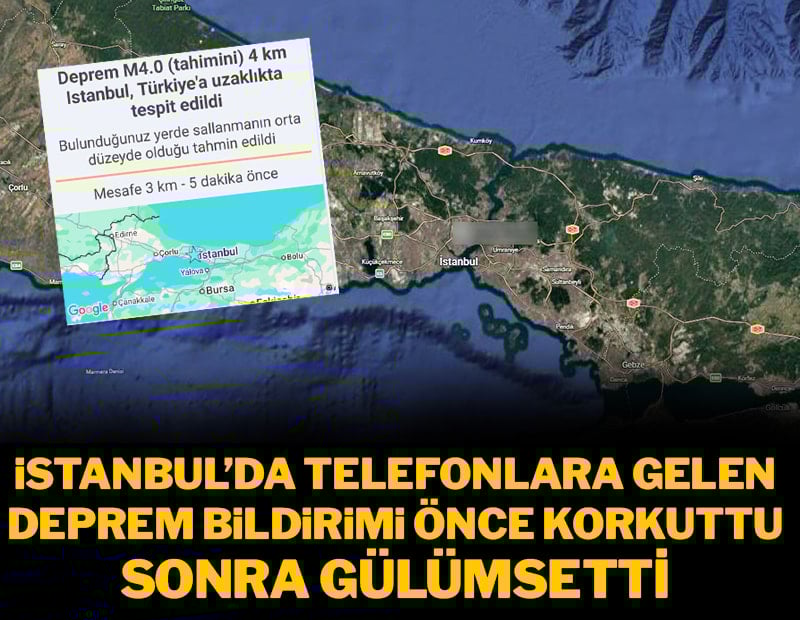 İstanbul'da çalan alarmların gerçek sebebi ortaya çıktı