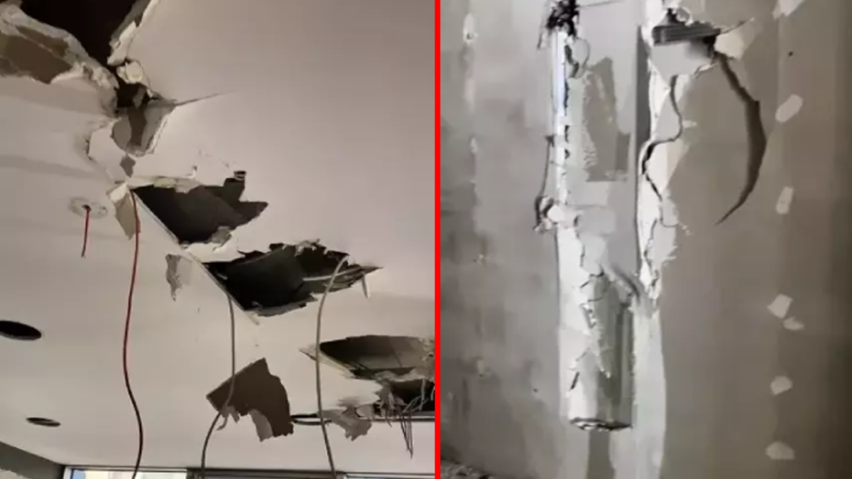 Kiracı gitti, 6 katlı binanın enkazı kaldı