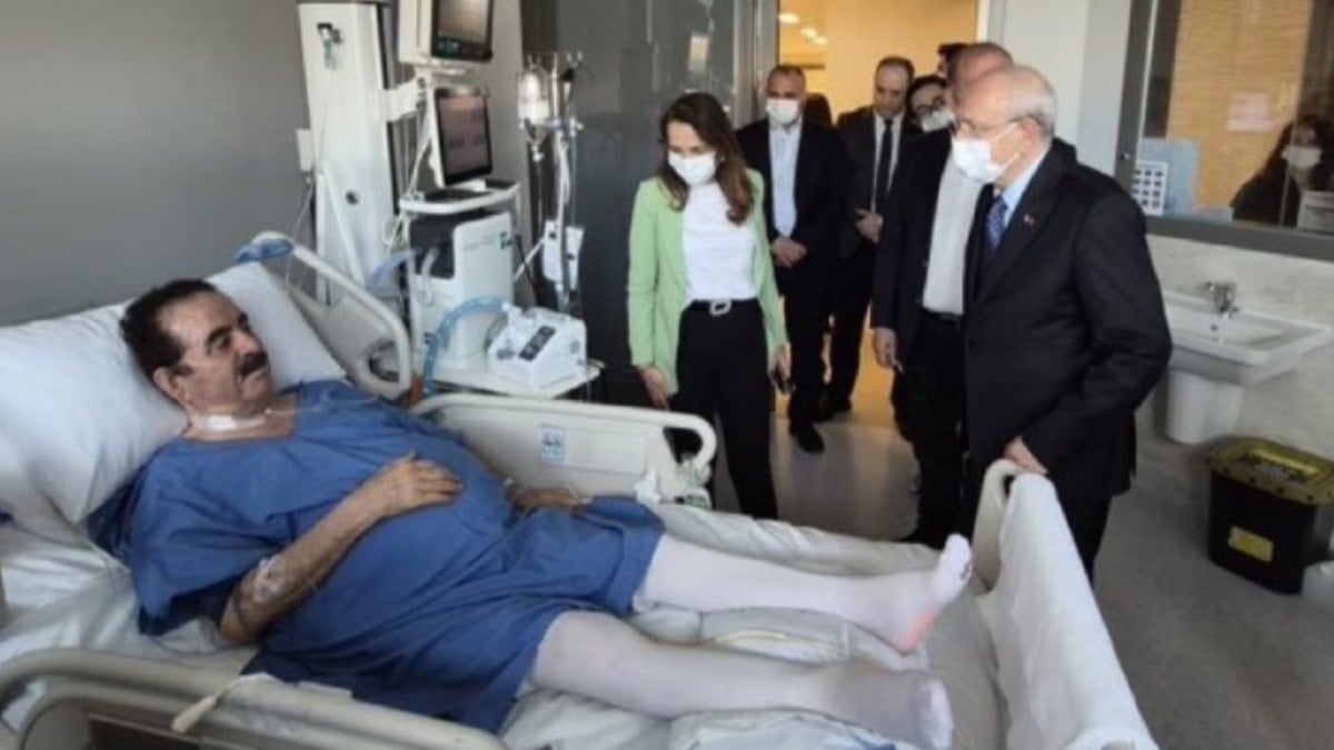 Kemal Kılıçdaroğlu, İbrahim Tatlıses'i ziyaret etti