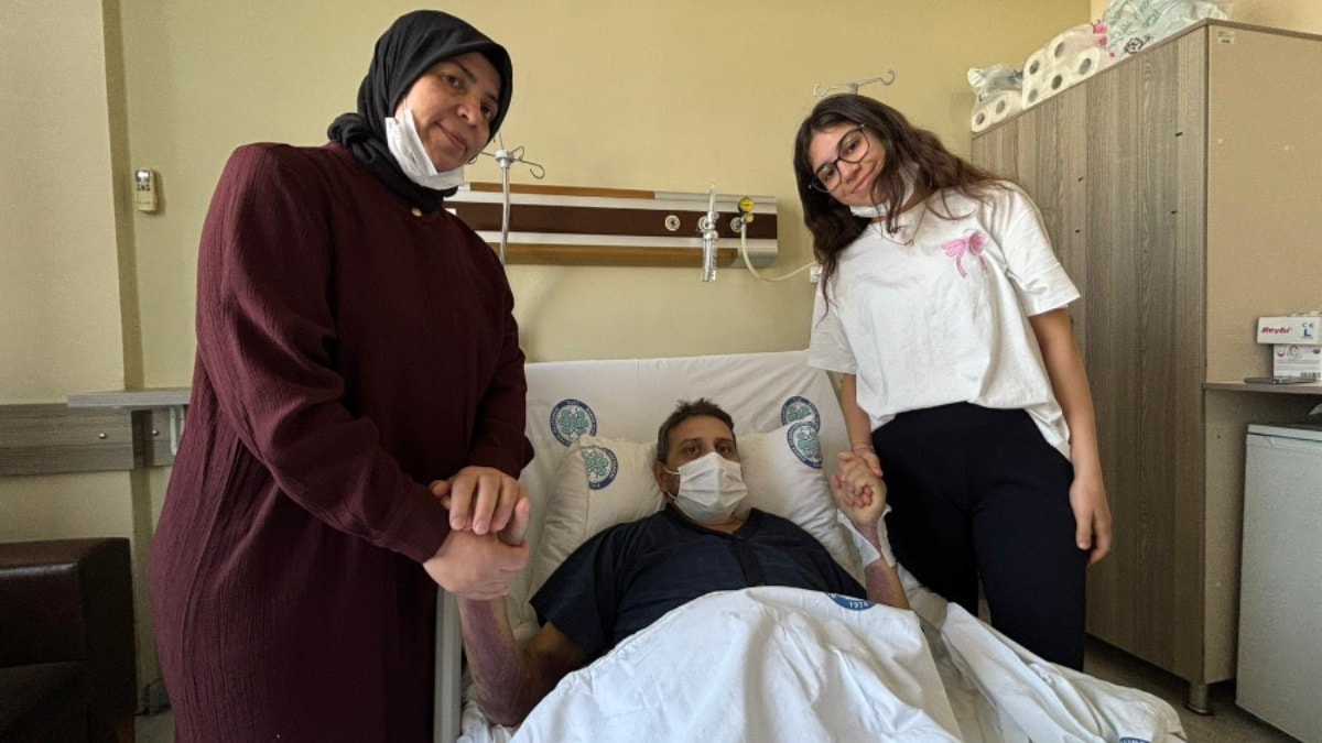 Eşini yaşatmak için 21 kilo verdi