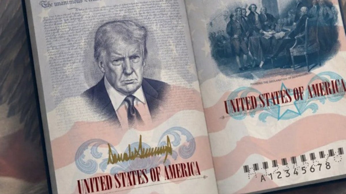Pasaportlara Trump'ın portresi basılacak
