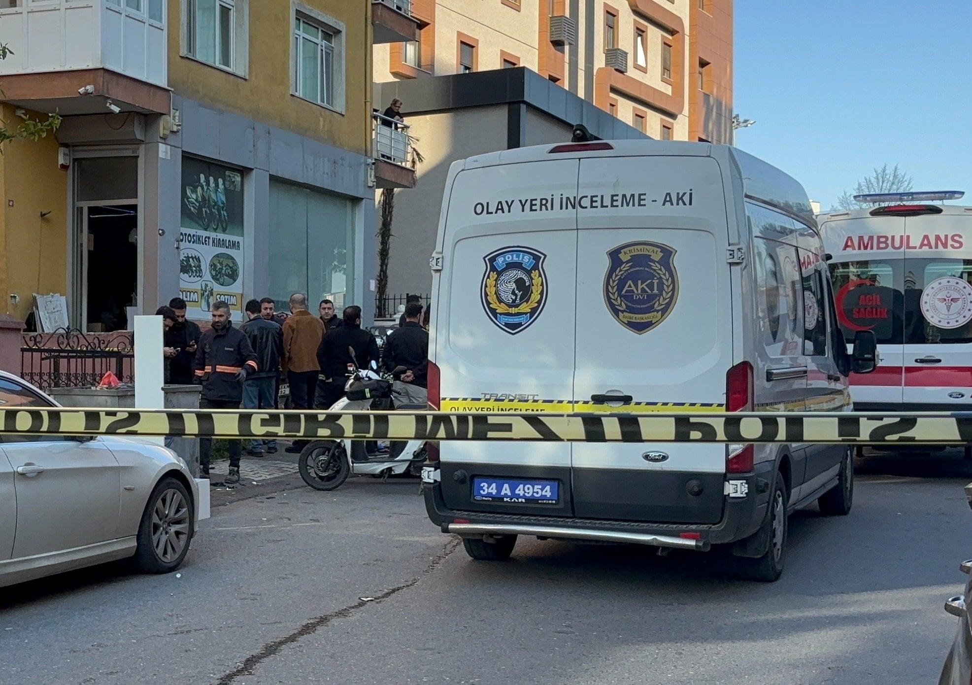 Motosiklet kiralama tartışmasında kan döküldü