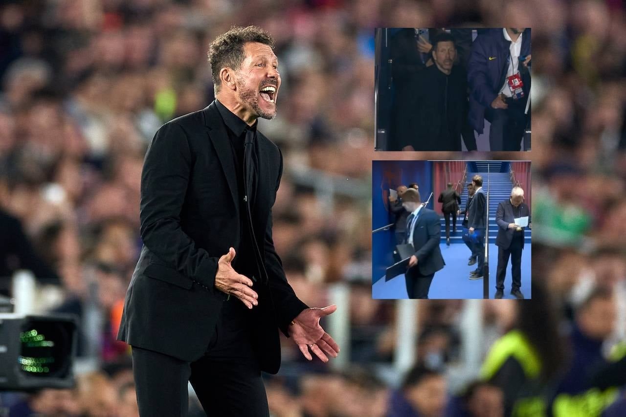 Simeone’nin tavırları olay oldu
