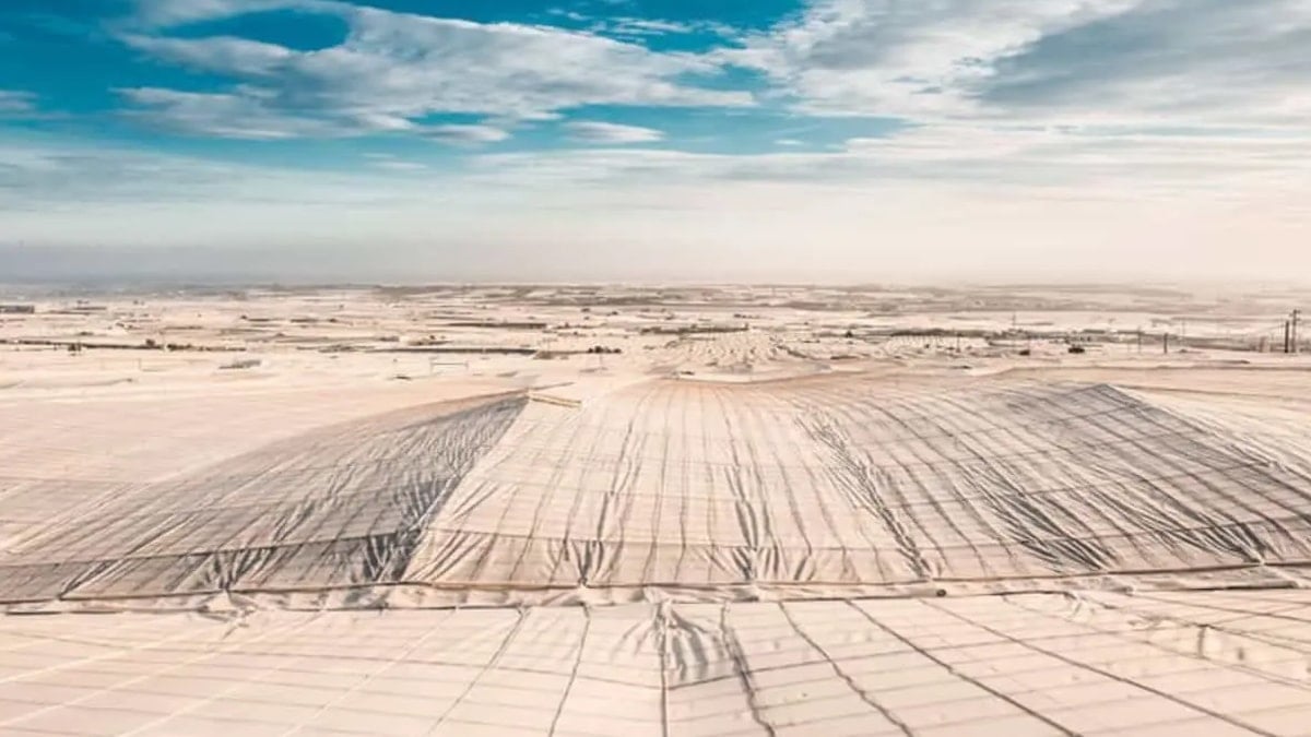 Uzaydan görülen tek leke