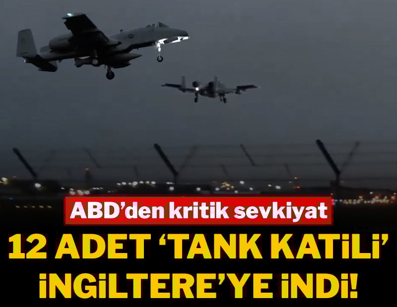 ABD'den kritik sevkiyat: 12 adet "tank katili" İngiltere'ye indi!