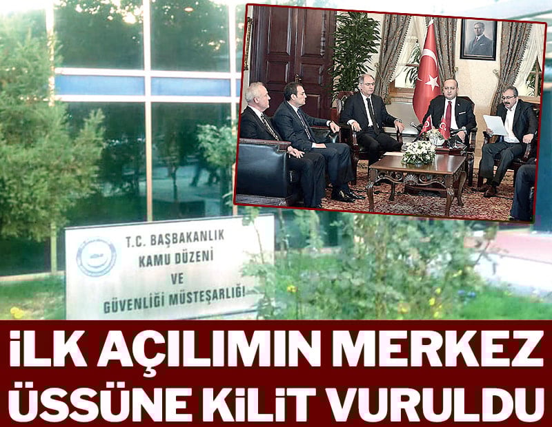 Açılım müsteşarlığı israf merkezi çıktı ve kapandı