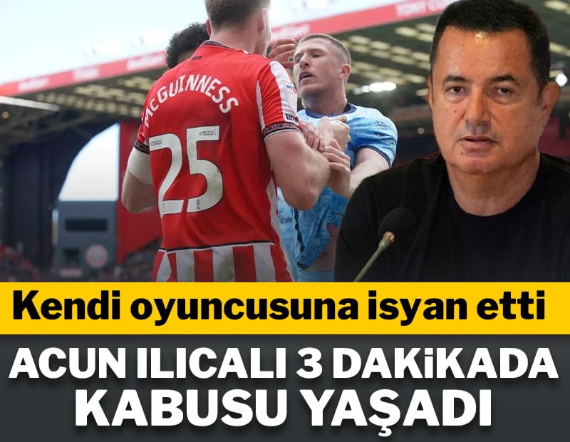 Hull City 3 dakikada kabus yaşadı! Acun Ilıcalı isyan etti