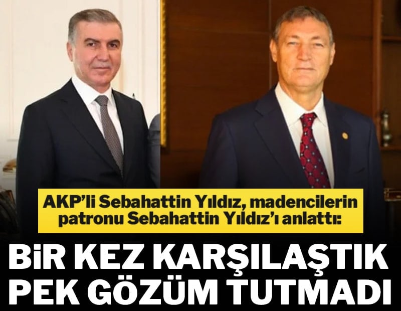 ‘Bir kere karşılaştım ama pek gözüm tutmadı’