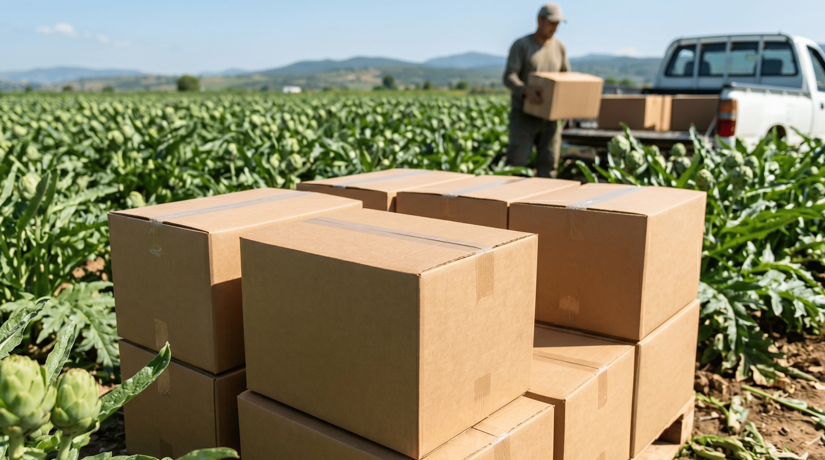 Stoklar daha tarladayken tükeniyor: Türkiye’nin dört bir yanına koli koli gönderiyor