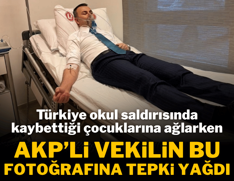 AKP'li vekilin zamansız paylaşımına tepki yağdı