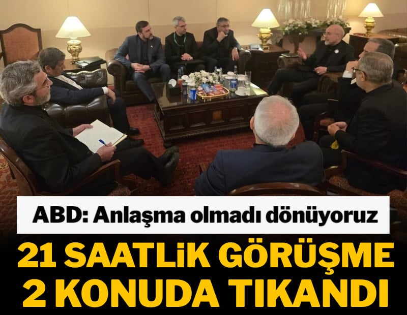 21 saatlik görüşmede Hürmüz çıkmazı! ABD: Anlaşma olmadı dönüyoruz