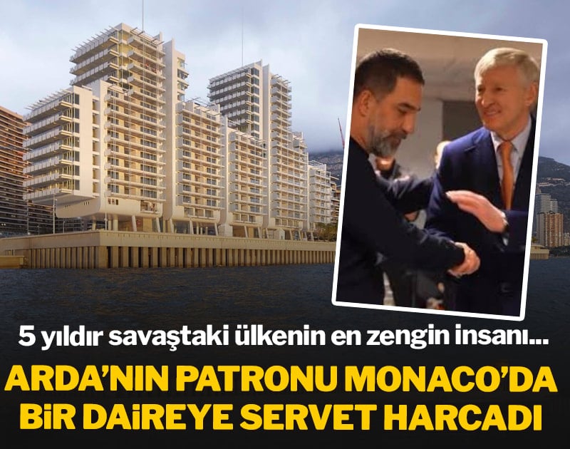 Arda Turan'ın patronu Monaco'da bir daireye servet harcadı