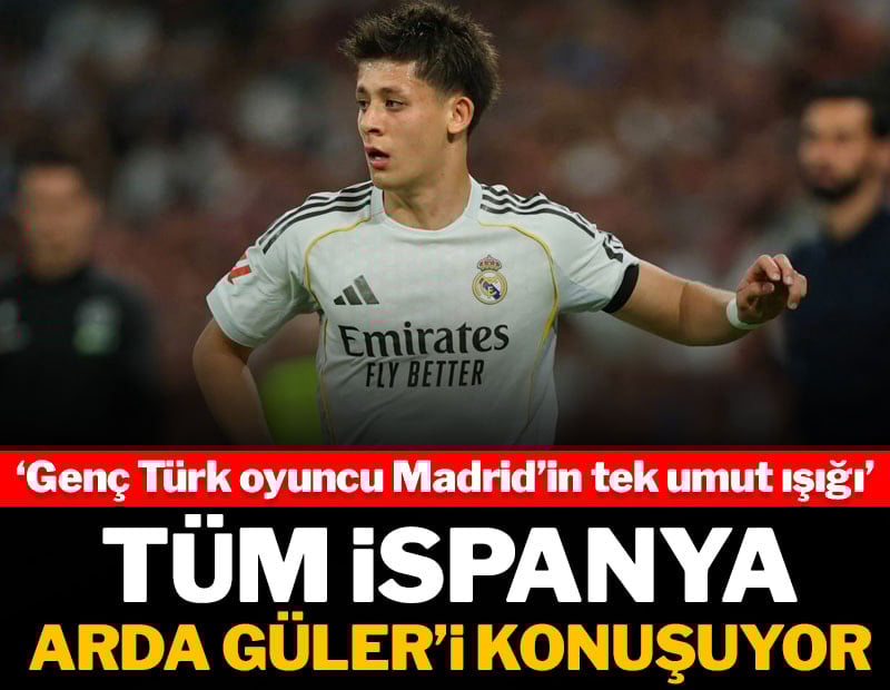 Tüm İspanya Arda Güler'i konuşuyor: 'Tek umut ışığı'