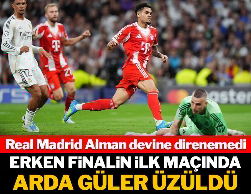 'Erken finalin' ilk maçında Arda Güler üzüldü: Alman devine direnemediler
