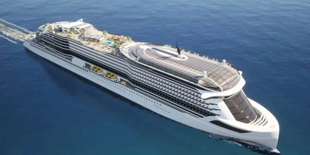 82 bin ton ağırlığındaki ilk elektrikli dev gemi denize indirilecek