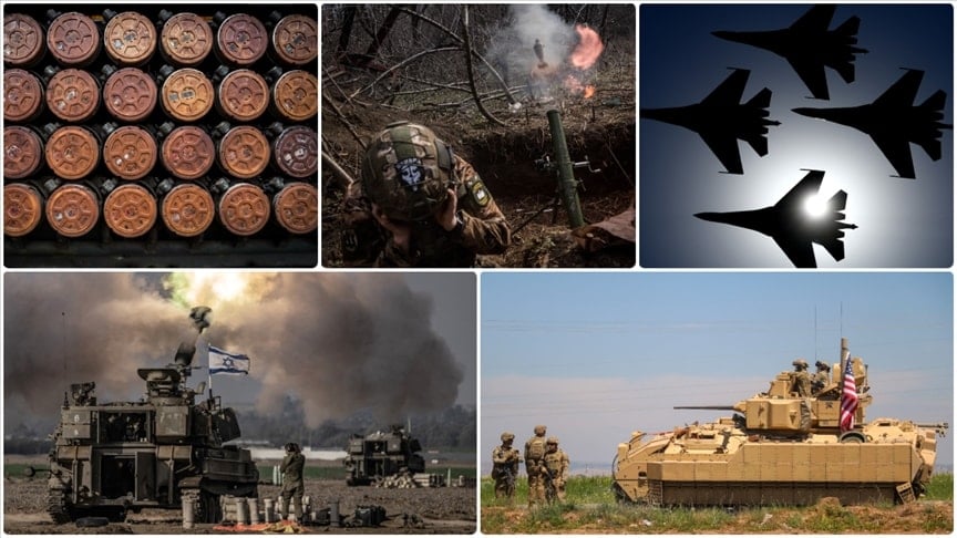 Küresel askeri harcamalar 2,9 trilyon dolarla rekor kırdı