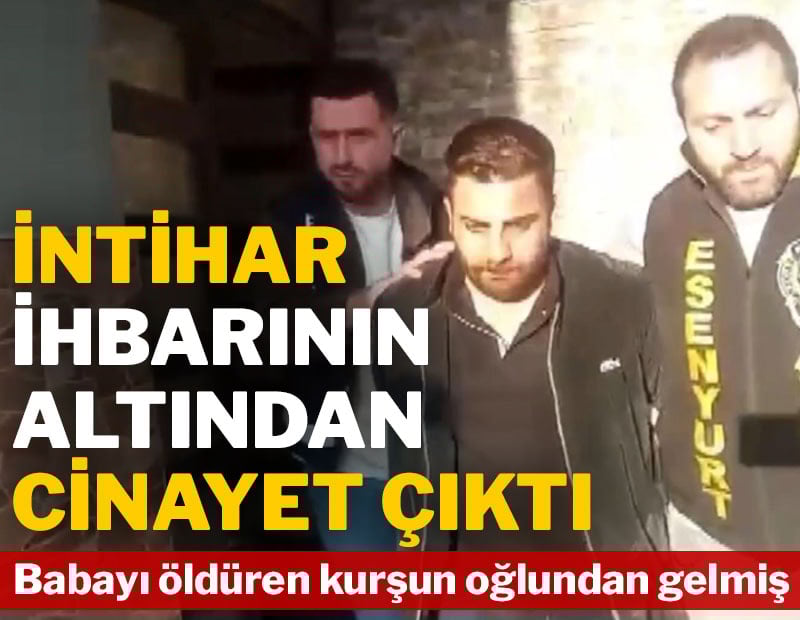 İntihar ihbarının altından cinayet çıktı