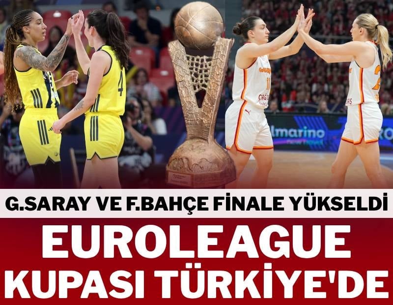 EuroLeague Kadınlar finalinde Türk derbisi! Kupanın Türkiye'ye gelmesi kesinleşti